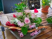workshop bloemstuk maken op locatie